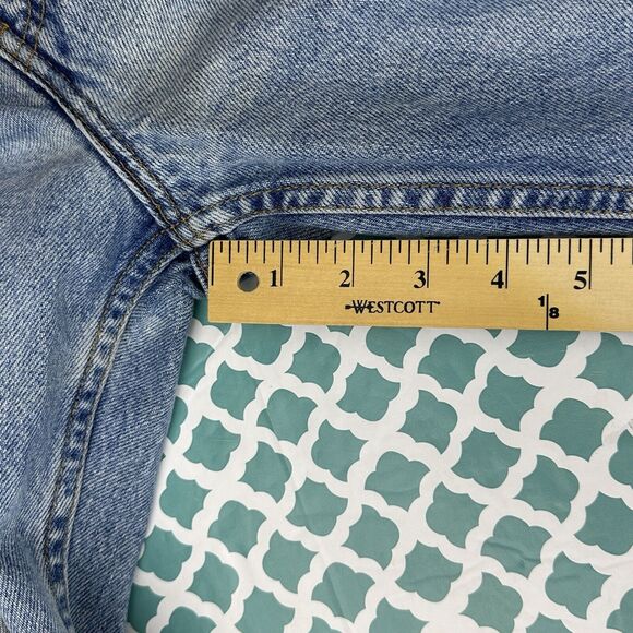 Levi's 468 Jeans 38x30 Relaxed Straight-Leg Faded 90's VINTAGE - Picture 11 of 16